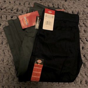 Dickie’s straight leg dress pants 2pk
